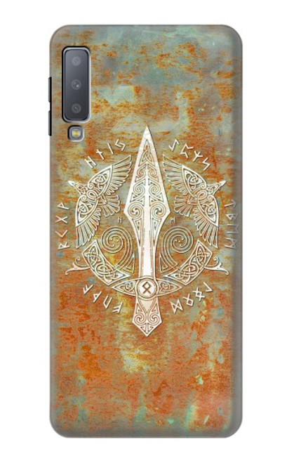 S3827 Gungnir Spear of Odin Norse Viking Symbol Case For Samsung Galaxy A7 (2018)