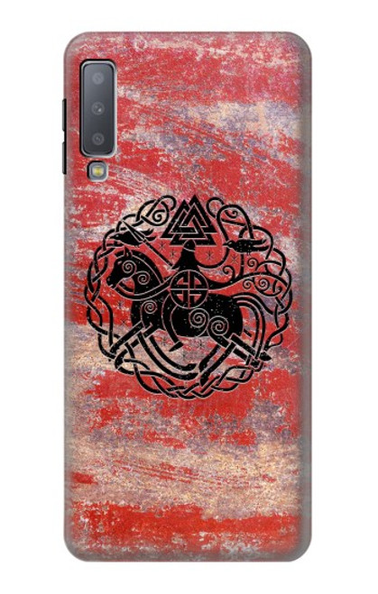 S3831 Viking Norse Ancient Symbol Case For Samsung Galaxy A7 (2018)