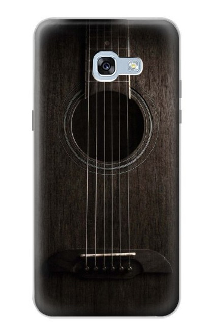 S3834 Old Woods Black Guitar Case For Samsung Galaxy A5 (2017)