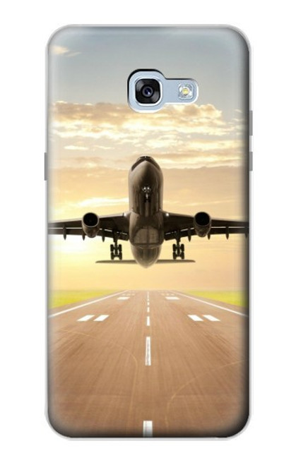 S3837 Airplane Take off Sunrise Case For Samsung Galaxy A5 (2017)