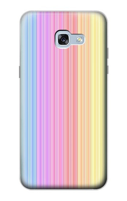 S3849 Colorful Vertical Colors Case For Samsung Galaxy A5 (2017)