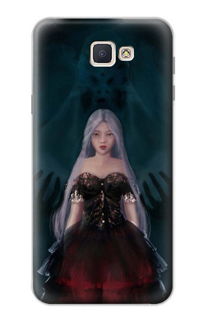 S3847 Lilith Devil Bride Gothic Girl Skull Grim Reaper Case For Samsung Galaxy J7 Prime (SM-G610F)