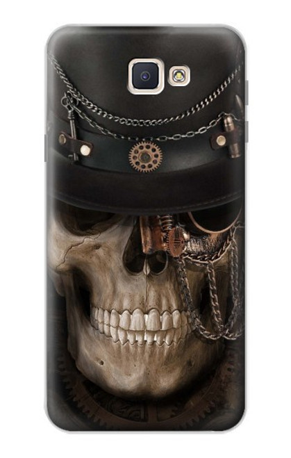 S3852 Steampunk Skull Case For Samsung Galaxy J7 Prime (SM-G610F)