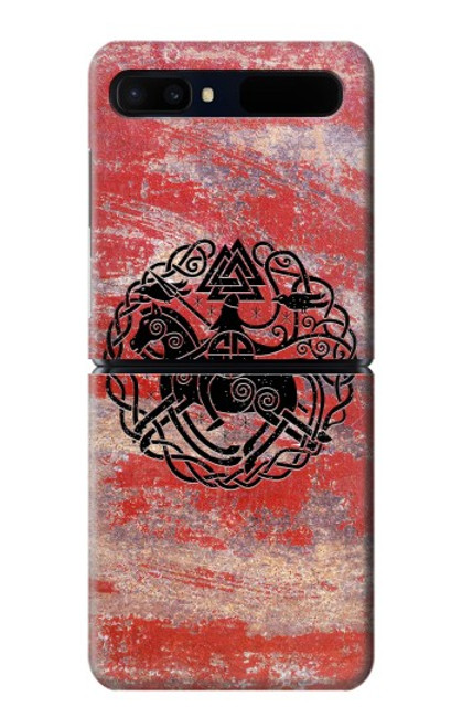 S3831 Viking Norse Ancient Symbol Case For Samsung Galaxy Z Flip 5G
