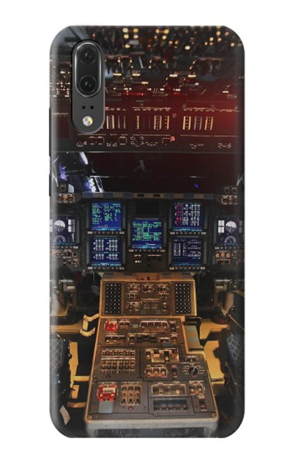 S3836 Airplane Cockpit Case For Huawei P20