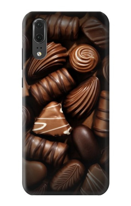 S3840 Dark Chocolate Milk Chocolate Lovers Case For Huawei P20