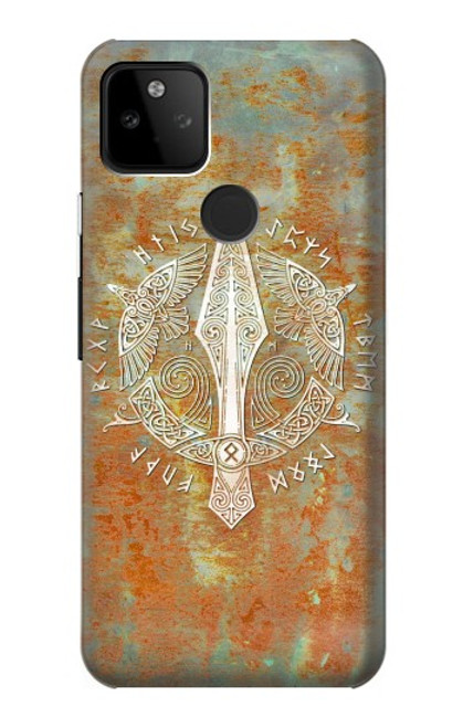 S3827 Gungnir Spear of Odin Norse Viking Symbol Case For Google Pixel 5A 5G