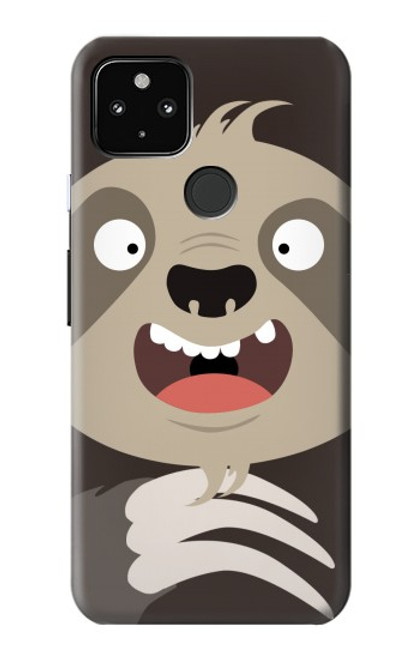 S3855 Sloth Face Cartoon Case For Google Pixel 4a 5G