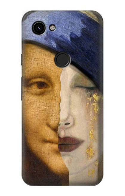 S3853 Mona Lisa Gustav Klimt Vermeer Case For Google Pixel 3a