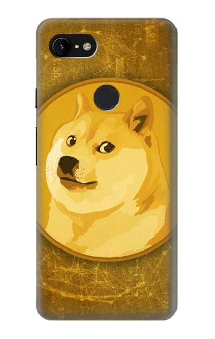 S3826 Dogecoin Shiba Case For Google Pixel 3 XL