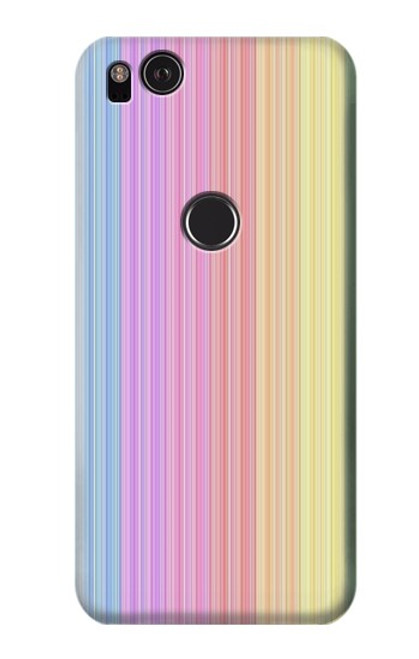 S3849 Colorful Vertical Colors Case For Google Pixel 2