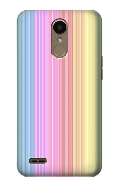 S3849 Colorful Vertical Colors Case For LG K10 (2018), LG K30