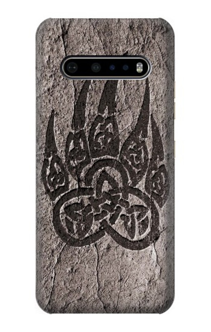 S3832 Viking Norse Bear Paw Berserkers Rock Case For LG V60 ThinQ 5G