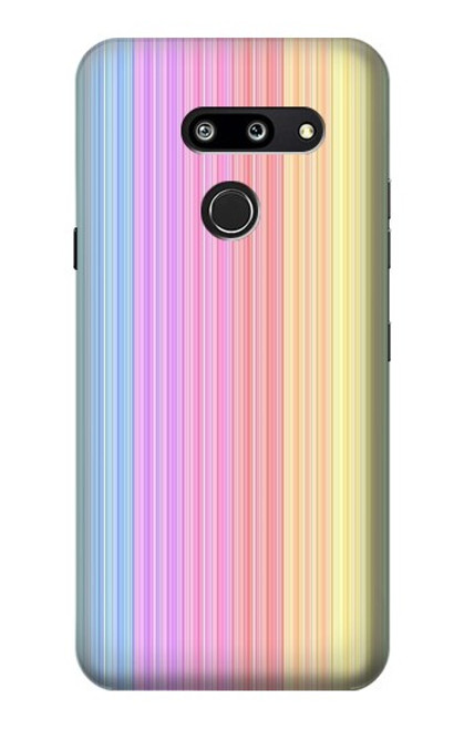 S3849 Colorful Vertical Colors Case For LG G8 ThinQ