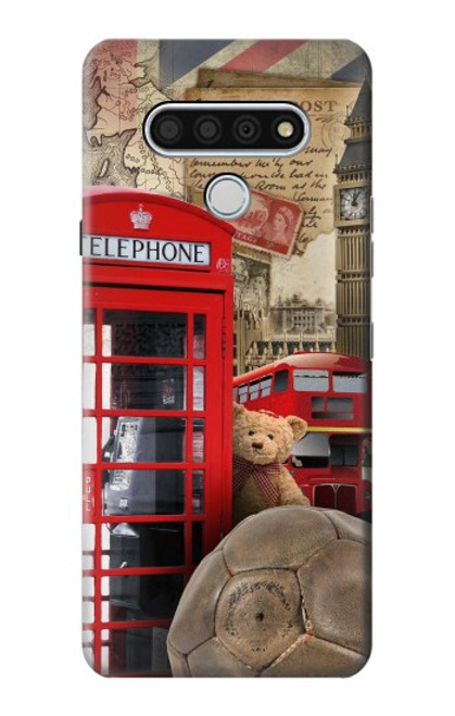 S3856 Vintage London British Case For LG Stylo 6