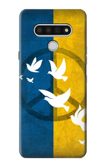 S3857 Peace Dove Ukraine Flag Case For LG Stylo 6