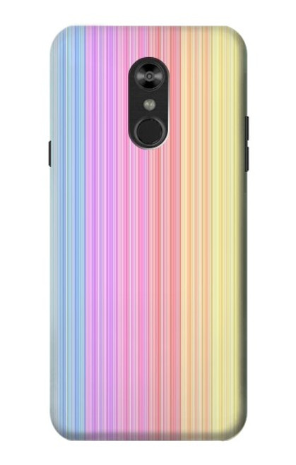 S3849 Colorful Vertical Colors Case For LG Q Stylo 4, LG Q Stylus