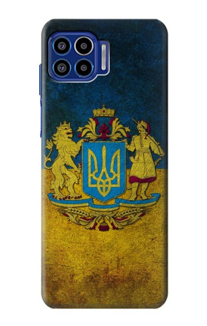 S3858 Ukraine Vintage Flag Case For Motorola One 5G