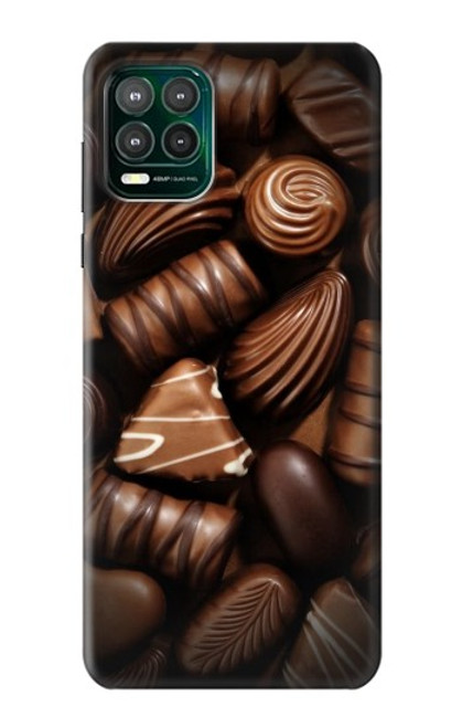 S3840 Dark Chocolate Milk Chocolate Lovers Case For Motorola Moto G Stylus 5G