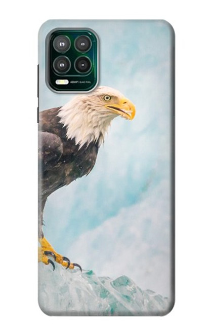 S3843 Bald Eagle On Ice Case For Motorola Moto G Stylus 5G