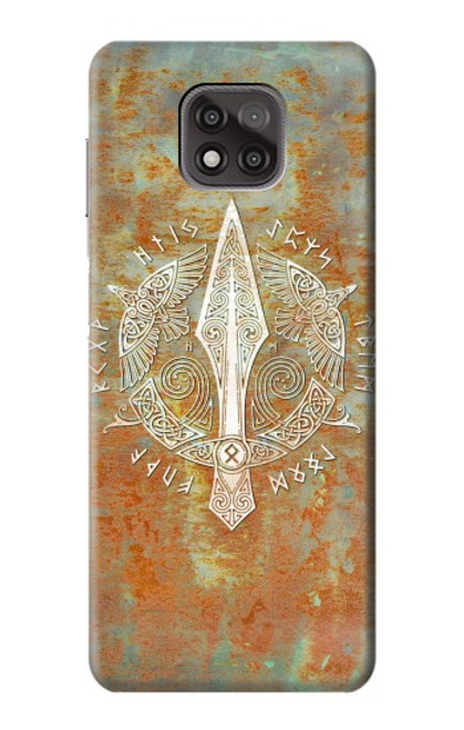 S3827 Gungnir Spear of Odin Norse Viking Symbol Case For Motorola Moto G Power (2021)