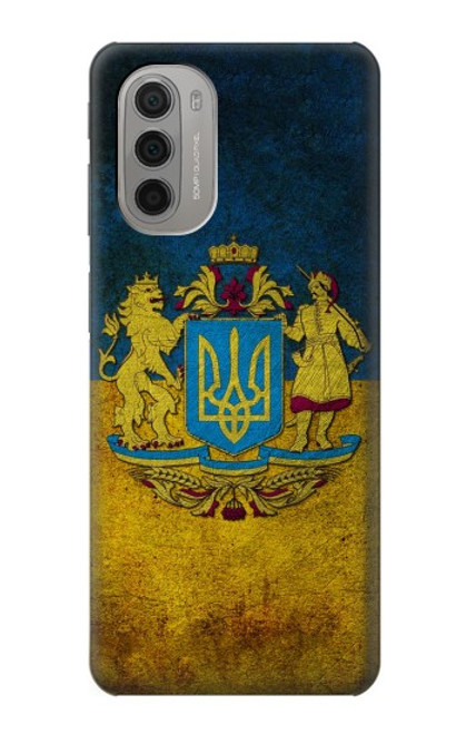 S3858 Ukraine Vintage Flag Case For Motorola Moto G51 5G
