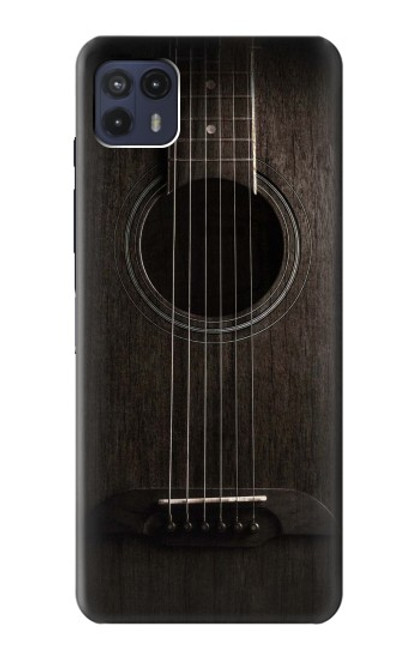 S3834 Old Woods Black Guitar Case For Motorola Moto G50 5G