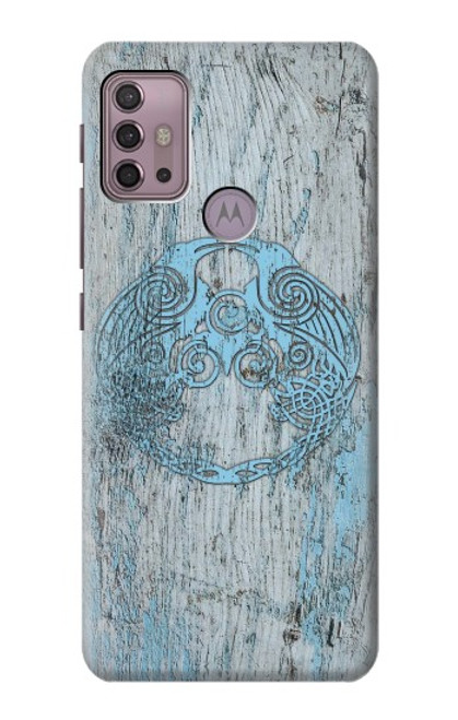 S3829 Huginn And Muninn Twin Ravens Norse Case For Motorola Moto G30, G20, G10