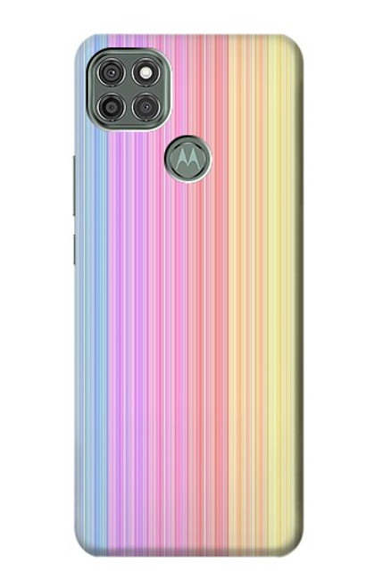 S3849 Colorful Vertical Colors Case For Motorola Moto G9 Power