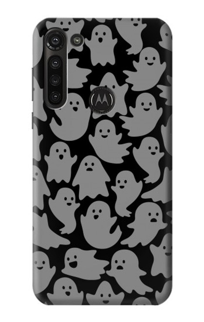 S3835 Cute Ghost Pattern Case For Motorola Moto G8 Power