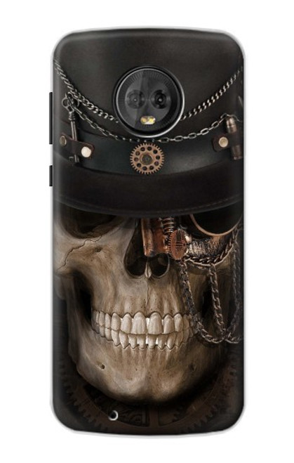 S3852 Steampunk Skull Case For Motorola Moto G6
