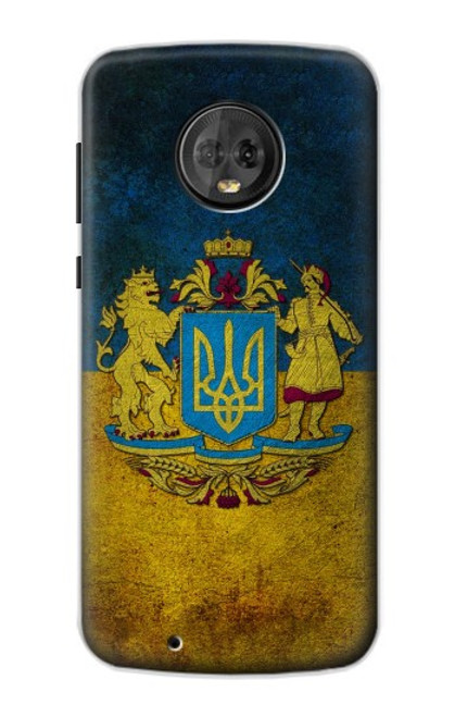 S3858 Ukraine Vintage Flag Case For Motorola Moto G6