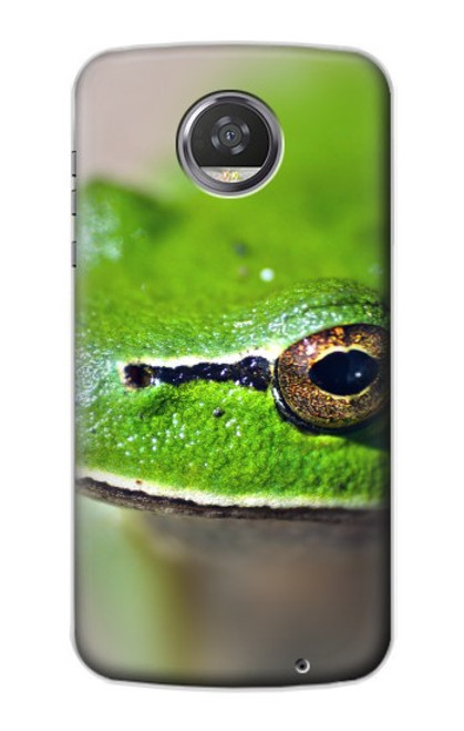 S3845 Green frog Case For Motorola Moto Z2 Play, Z2 Force