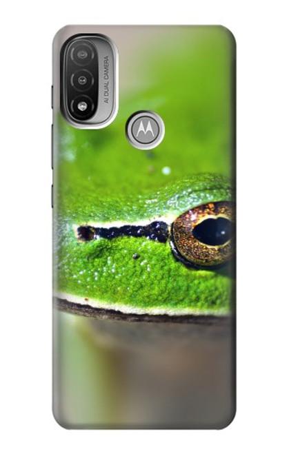 S3845 Green frog Case For Motorola Moto E20,E30,E40