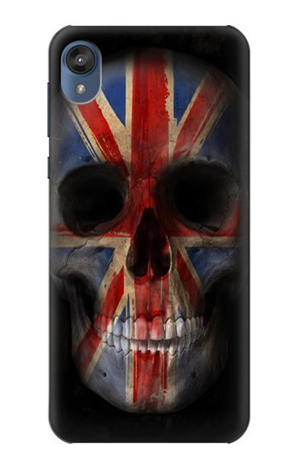 S3848 United Kingdom Flag Skull Case For Motorola Moto E6, Moto E (6th Gen)