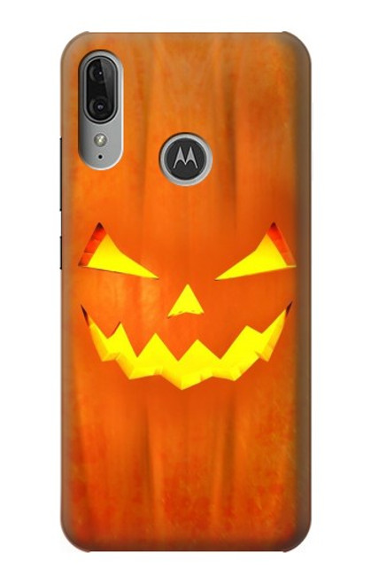 S3828 Pumpkin Halloween Case For Motorola Moto E6 Plus, Moto E6s