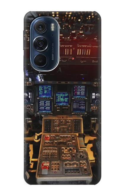S3836 Airplane Cockpit Case For Motorola Edge X30