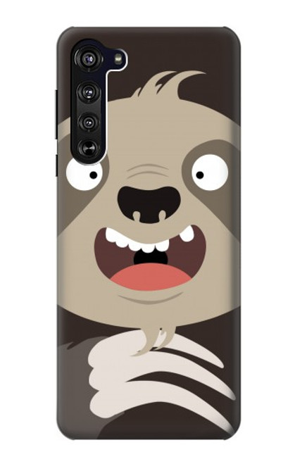 S3855 Sloth Face Cartoon Case For Motorola Edge