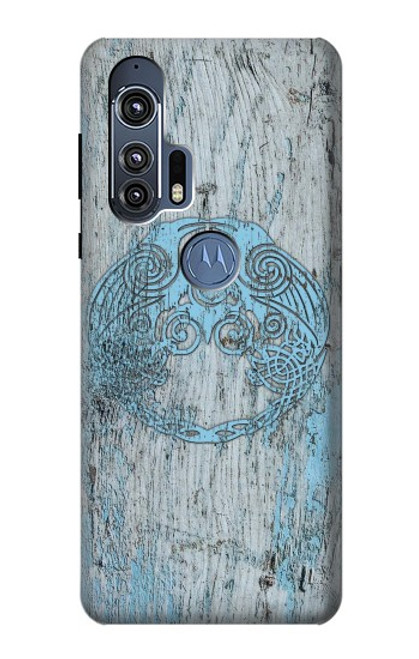 S3829 Huginn And Muninn Twin Ravens Norse Case For Motorola Edge+