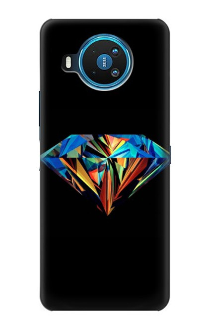 S3842 Abstract Colorful Diamond Case For Nokia 8.3 5G