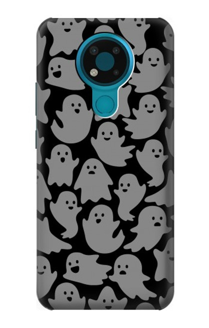 S3835 Cute Ghost Pattern Case For Nokia 3.4