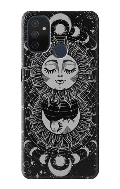 S3854 Mystical Sun Face Crescent Moon Case For OnePlus Nord N100