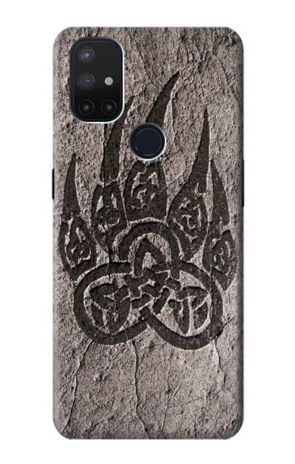 S3832 Viking Norse Bear Paw Berserkers Rock Case For OnePlus Nord N10 5G