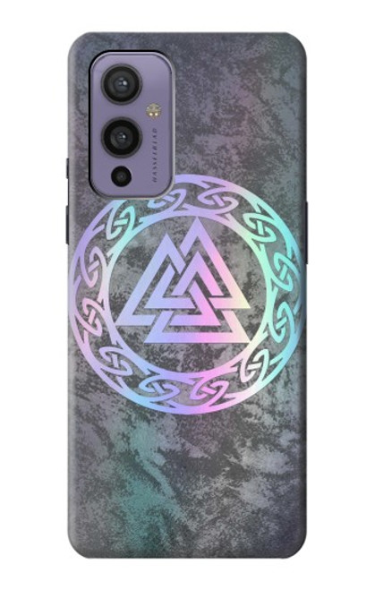 S3833 Valknut Odin Wotans Knot Hrungnir Heart Case For OnePlus 9