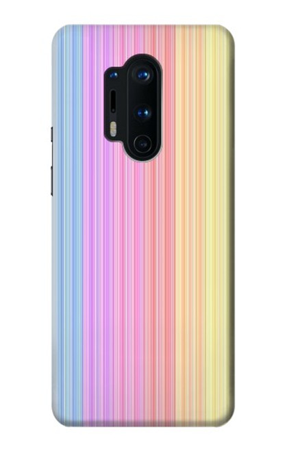 S3849 Colorful Vertical Colors Case For OnePlus 8 Pro