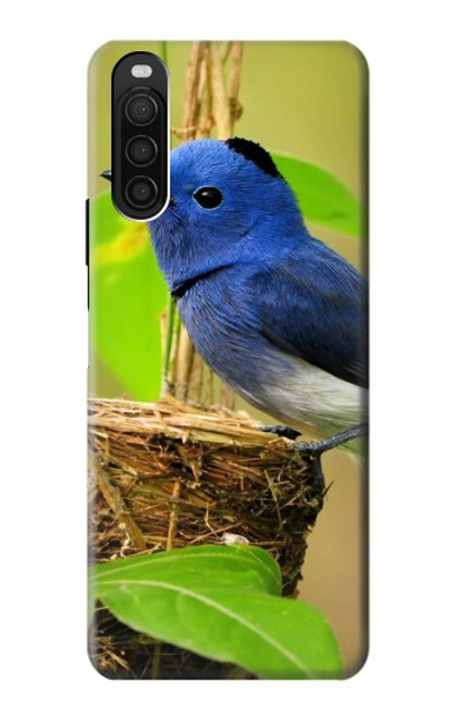 S3839 Bluebird of Happiness Blue Bird Case For Sony Xperia 10 III