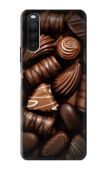 S3840 Dark Chocolate Milk Chocolate Lovers Case For Sony Xperia 10 III