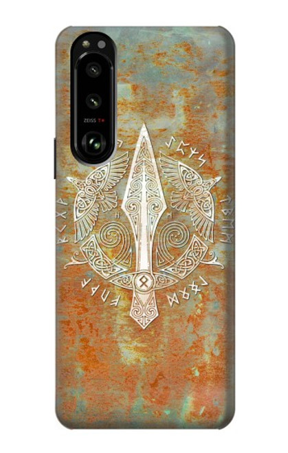 S3827 Gungnir Spear of Odin Norse Viking Symbol Case For Sony Xperia 5 III