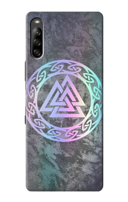 S3833 Valknut Odin Wotans Knot Hrungnir Heart Case For Sony Xperia L4