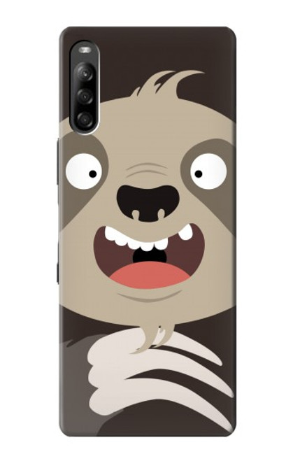 S3855 Sloth Face Cartoon Case For Sony Xperia L4